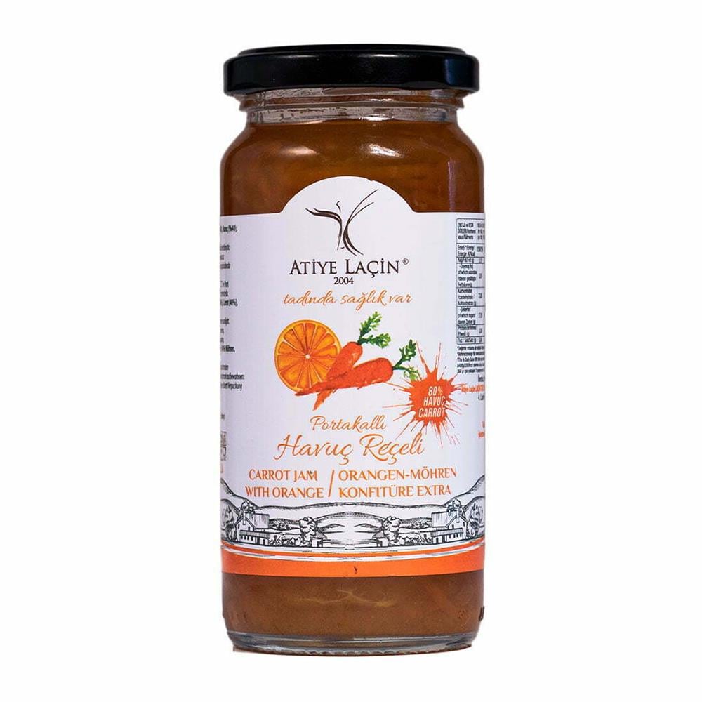 Havuç - Portakal Reçeli (250 gr) Atiye Laçin