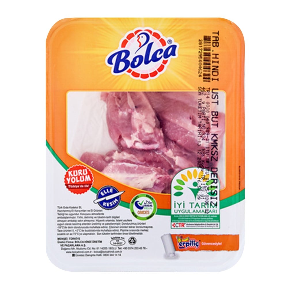 Hindi Üst But Kemiksiz Derisiz (750 gr) Bolca