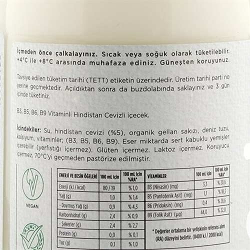 Hindistan Cevizi Sütü (700 ml) VeganMilk