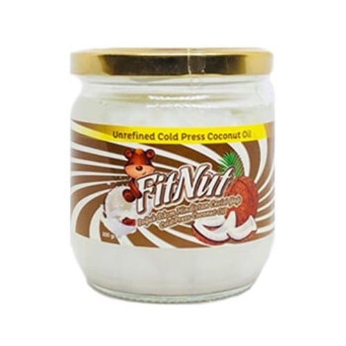 Hindistan Cevizi Yağı, Soğuk Sıkım (300 ml) FitNut