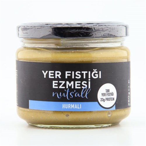 Hurmalı Yer Fıstığı Ezmesi (280 gr) Nuts'all