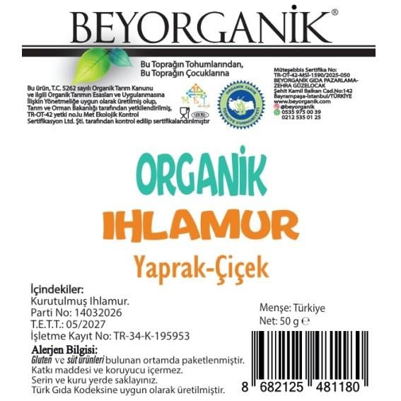 Ihlamur (50 gr) Beyorganik