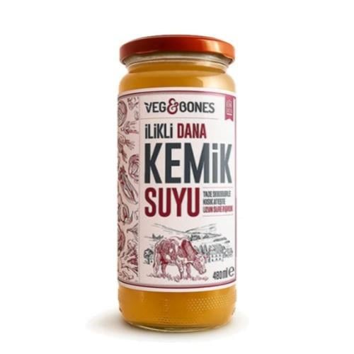 İlikli Dana Kemik Suyu (480 ml) Veg&Bones