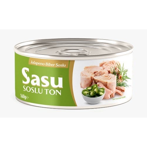 Jalapeno Biber Soslu Ton Balığı (160 gr) Sasu