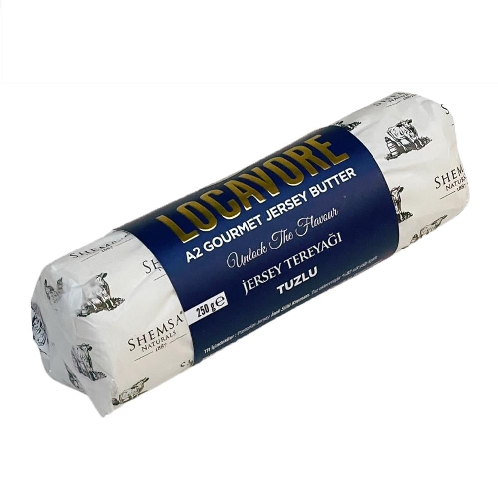 Jersey A2 Gurme Tuzlu Tereyağı (250 gr) Shemsa Naturals Locavore