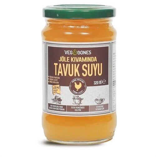 Jöle Kıvamında Tavuk Suyu (320 ml) Veg&Bones