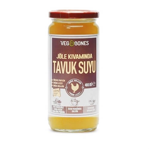 Jöle Kıvamında Tavuk Suyu (480 ml) Veg&Bones