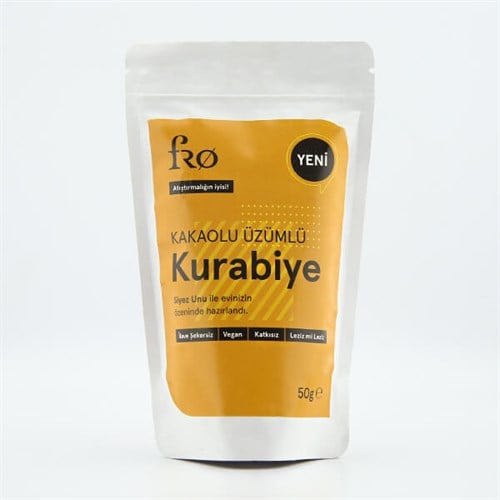 Kakaolu Üzümlü Kurabiye (50 gr) Fro