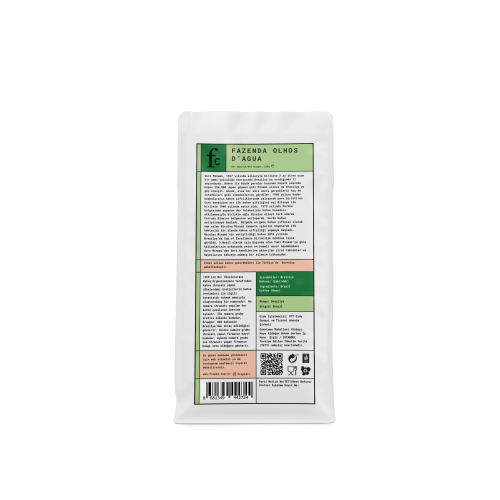 Kavrulmuş Çekirdek Kahve - Brezilya (250 gr) Fropie