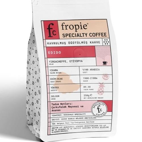 Kavrulmuş Öğütülmüş Kahve - Etiyopya (250 gr) Fropie