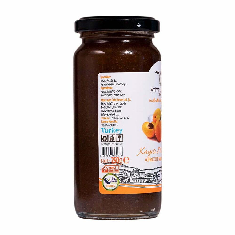 Kayısı Marmelatı (250 gr) Atiye Laçin