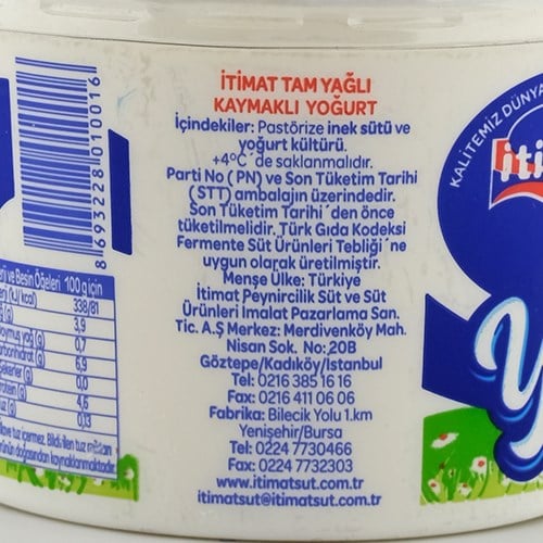 Kaymaklı Yoğurt (2 kg) İtimat