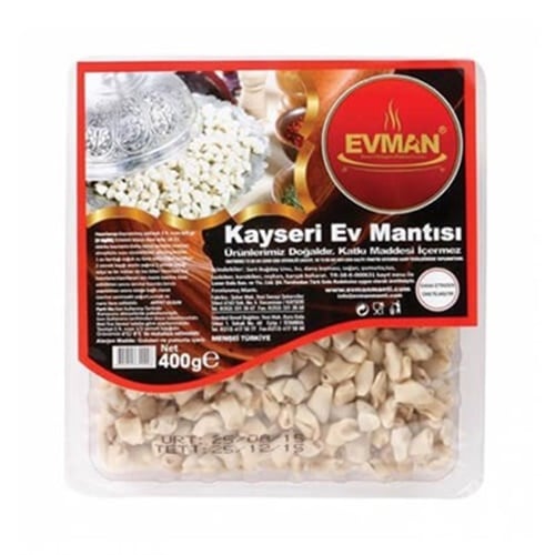 Kayseri El Yapımı Ev Mantısı -  (400 gr) Evman