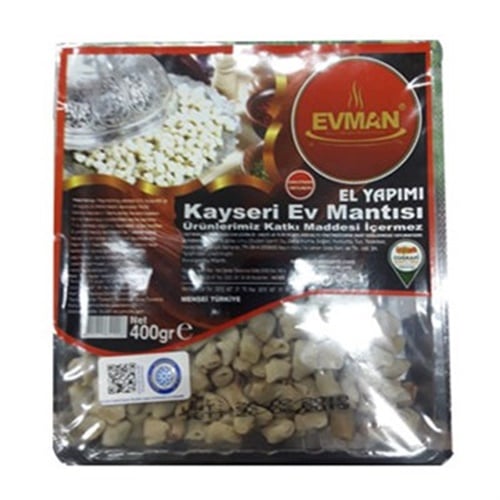 Kayseri El Yapımı Ev Mantısı -  (400 gr) Evman