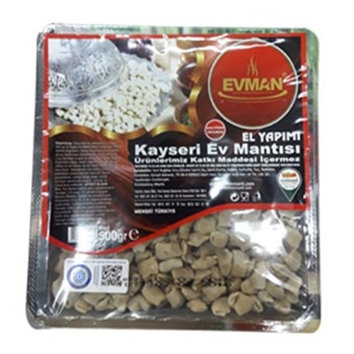 Kayseri El Yapımı Ev Mantısı -  (500 gr) Evman