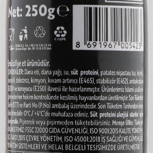 Kayseri Macar Salam (250 gr) Başyazıcı