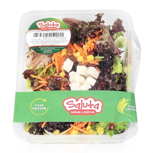 Keçi Peynirli Akdeniz Salatası (210 gr) Saluta