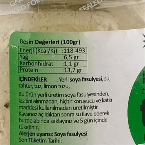 Kekikli Tofu (300 gr) Everfresh