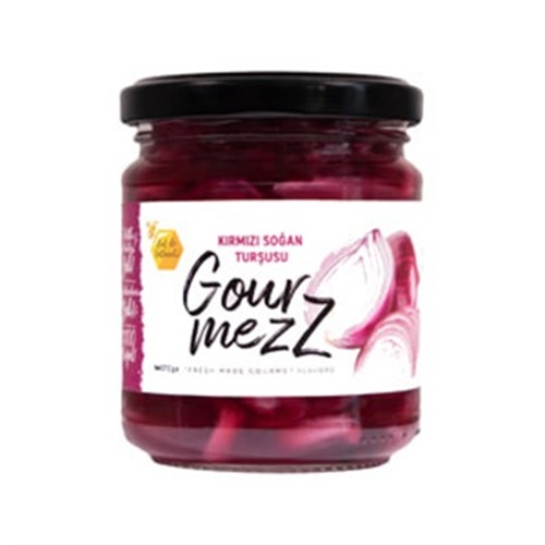 Kırmızı Soğan Turşusu (212 gr) Gourmezz