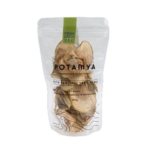 Kıtır Tarçınlı Yeşil Elma (25 gr) Potamya