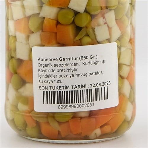 Konserve Garnitür (650 gr)