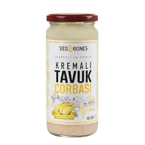 Kremalı Tavuk Çorbası (480 m) Veg&Bones