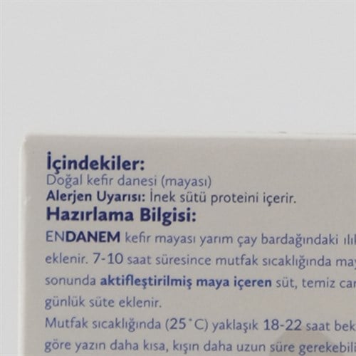 Kuru Kefir Mayası, Tek Kullanımlık - Sevdanem