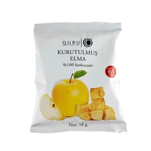 Kurutulmuş Elma (18 gr) QURU