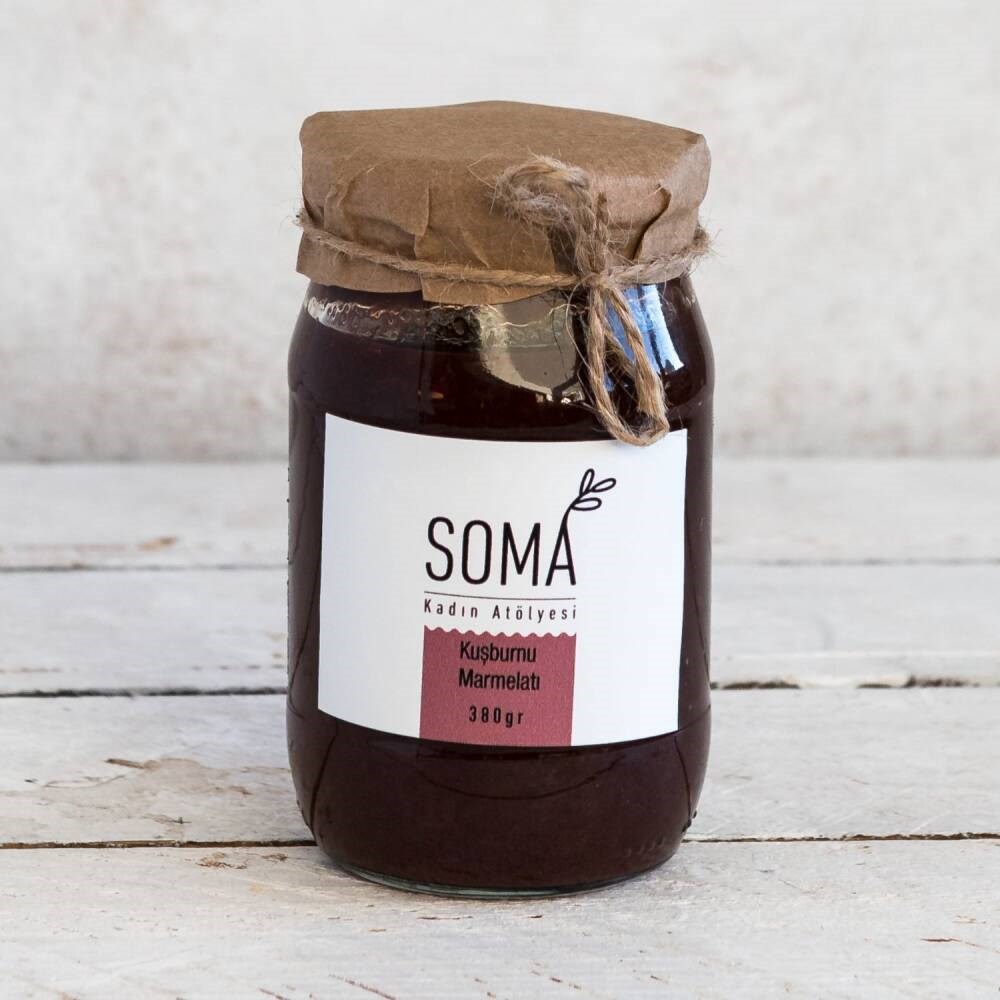 Kuşburnu Marmelatı (380gr) Soma Kadın Atölyesi