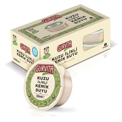 Kuzu İlikli Kemik Suyu (50 ml - 4’lü Paket) Gurvita