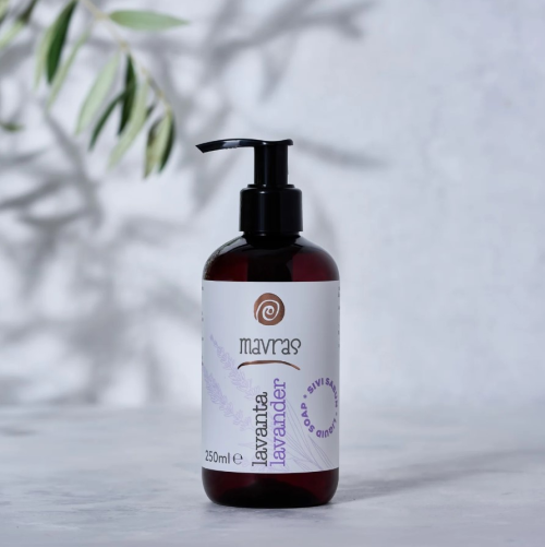 Lavantalı Sıvı Zeytinyağı Sabunu (250 ml) Mavras