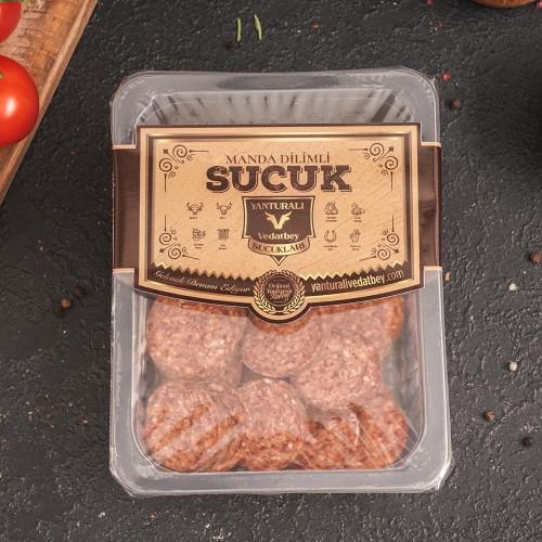 Manda Dilimli Sucuk (100 gr) Yanturalı Vedatbey