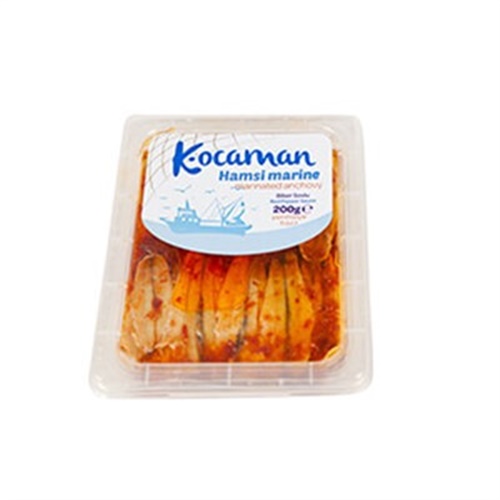 Marine Kırmızı Biber Soslu Hamsi (200 gr) Kocaman