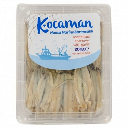 Marine Sarımsaklı Hamsi (200 gr) Kocaman
