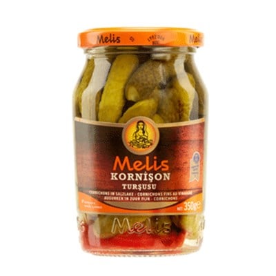Melis Türk Tipi Kornişon Turşu (370 ml)