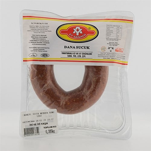 Meşhur Ahmet Kangal Sucuk (350 gr) Yanturalı