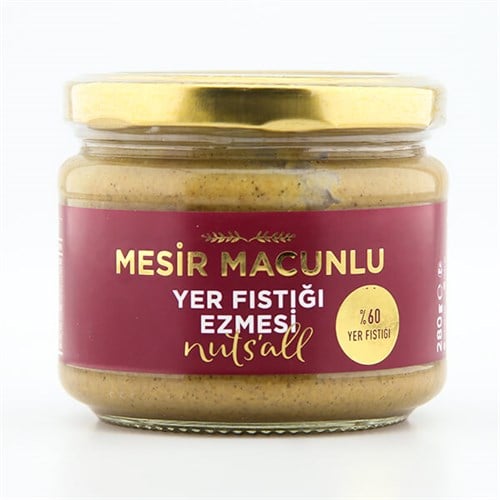 Mesir Macunlu Fıstık Ezmesi (280 gr) Nuts'all
