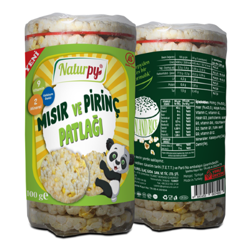 Naturpy Prinç Ve Mısır Patlağı (Glutensiz) (100gr)
