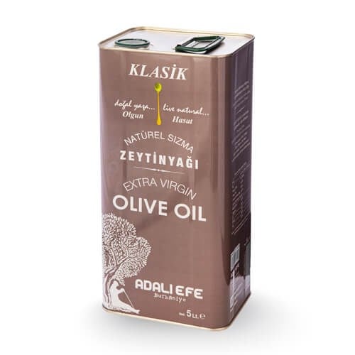 Olgun Hasat Naturel Sızma Zeytinyağı (5 litre) Adalı Efe