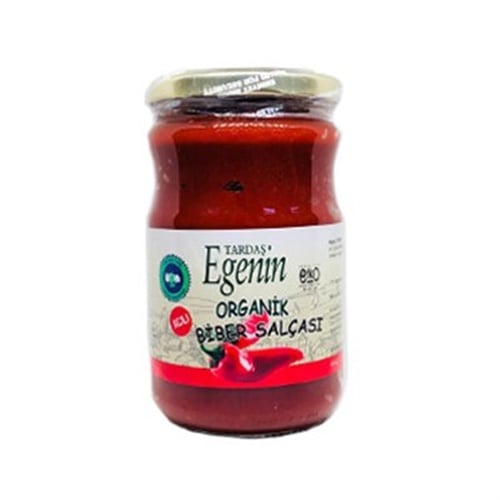 Organik Acı Biber Salçası (660 gr) Egenin