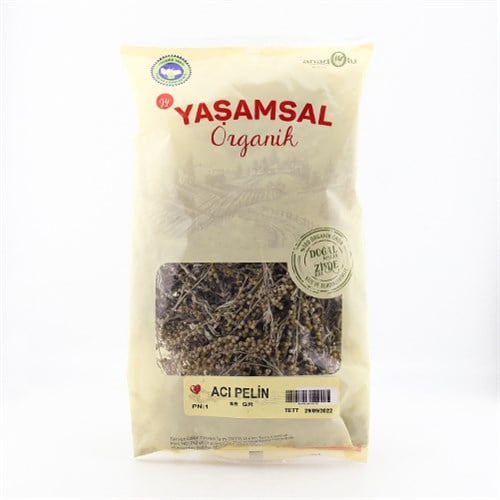 Organik Acı Pelin Yaprağı (65 gr) Yaşamsal Organik