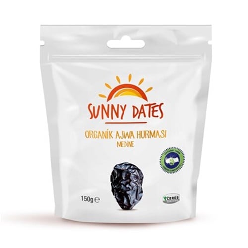 Organik Ajwa Hurması, Medine (150 gr) Sunny Dates