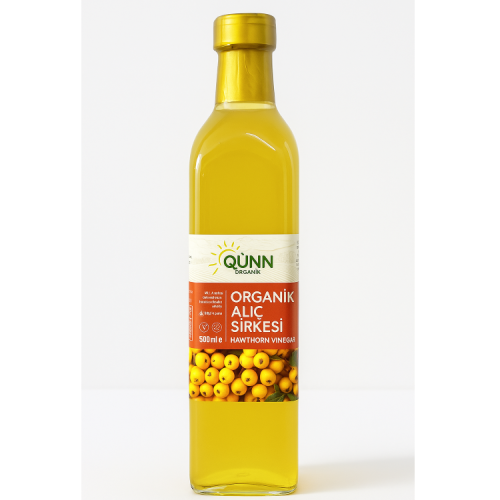 Organik Alıç Sirkesi (500 GR ) Qünn