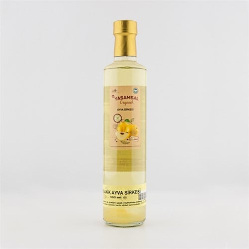Organik Ayva Sirkesi 500 ML. Yaşamsal Organik