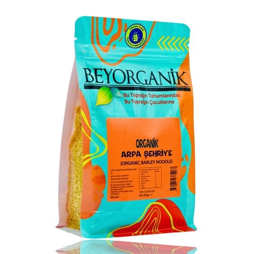 Organik Bakliyat Arpa Şehriyesi (300 gr) Beyorganik