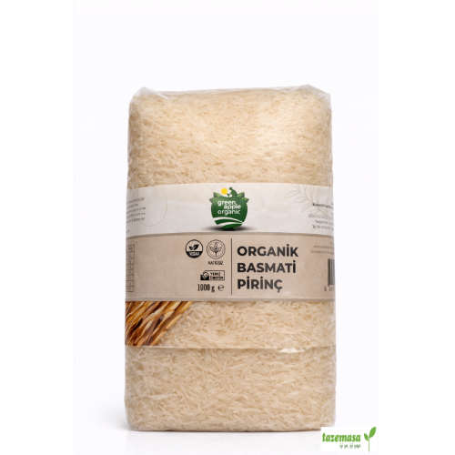 Organik Basmati Pirinç ( 1 Kg ) Green Apple