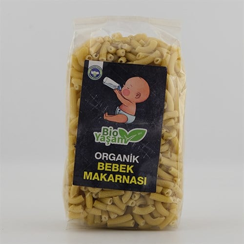 Organik Bebek Makarnası,Sade (330 gr) Bio Yaşam