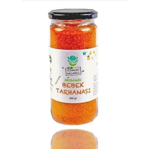 Organik Bebek Tarhanası, Cam (400 gr) Beferment
