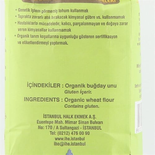 Organik Buğday Unu (1 kg) İhe