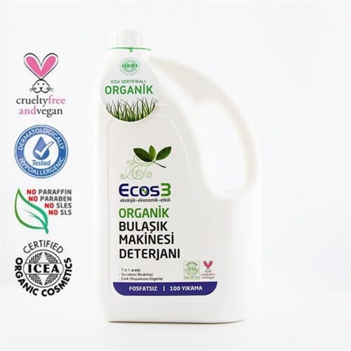 Organik Bulaşık Makinesi Jeli (2500 ml) Ecos3